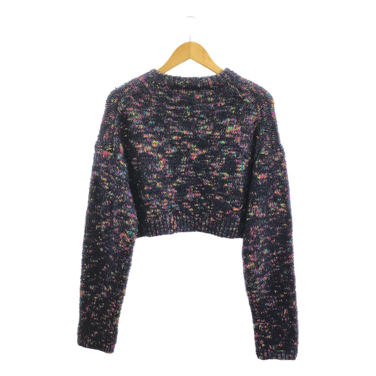 6(ROKU) 美容與青春 / Roku 美容與青春 | 2023 秋冬 |多竹節圓領針織 |海軍藍 / 多色 |女性的