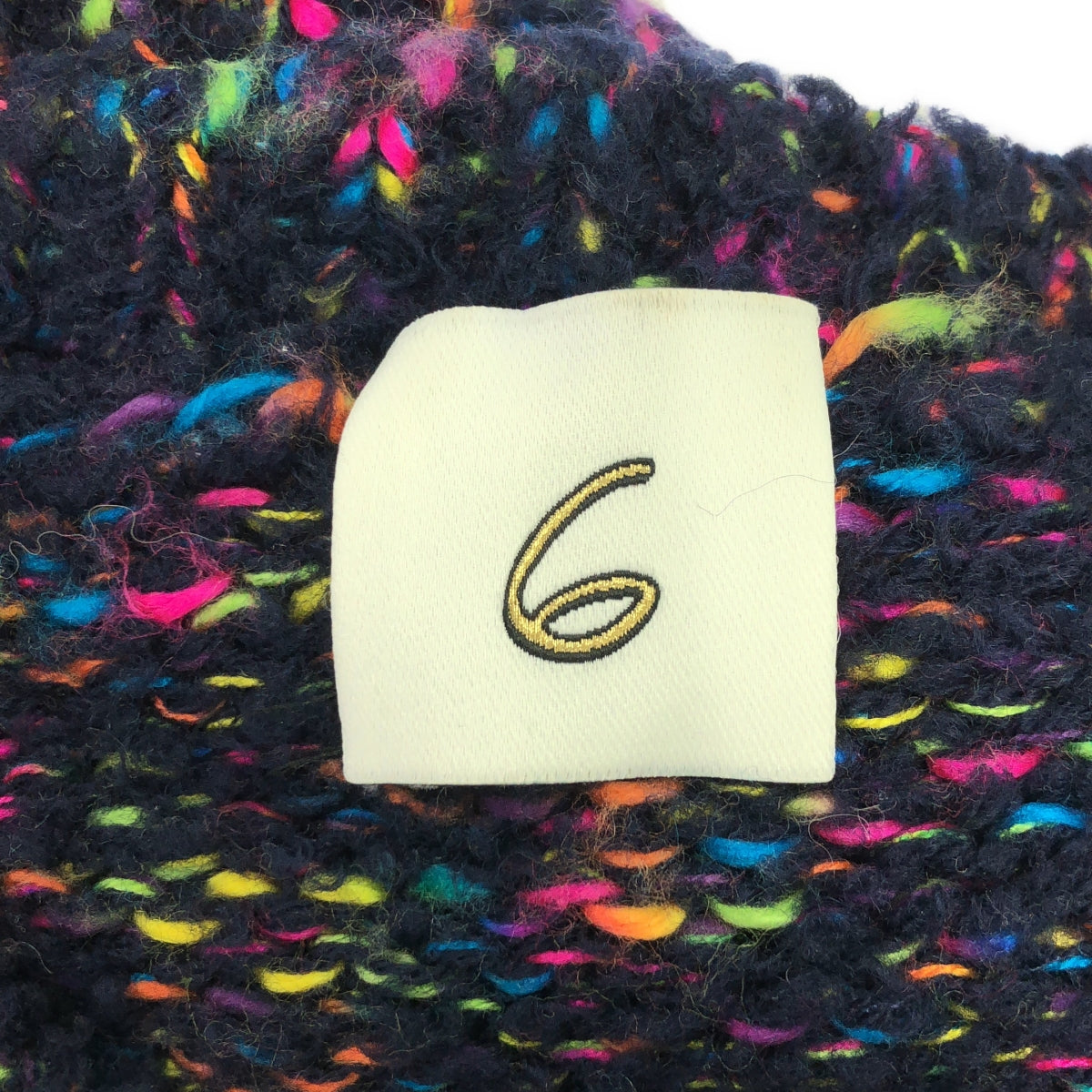 6(ROKU) 美容與青春 / Roku 美容與青春 | 2023 秋冬 |多竹節圓領針織 |海軍藍 / 多色 |女性的