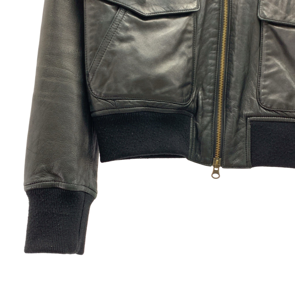 J.SABATINO / ジェイサバティーノ | ラムレザー ボアカラー ジャケット | 1 | メンズ