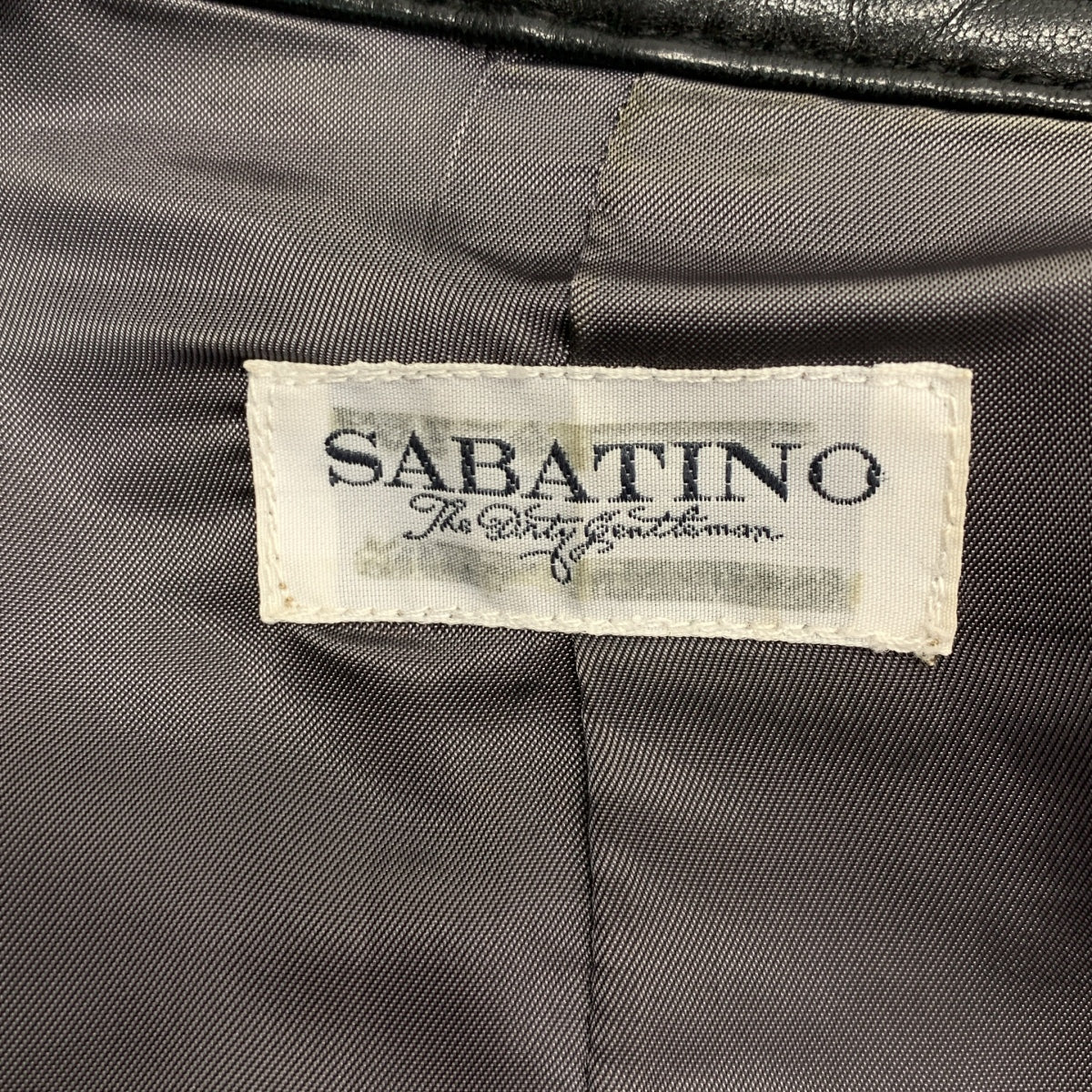 J.SABATINO / ジェイサバティーノ | ラムレザー ボアカラー ジャケット | 1 | メンズ