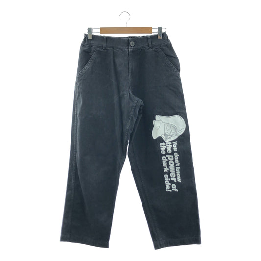 COMME des GARCONS SHIRT / コムデギャルソンシャツ | ×STAR WARS スターウォーズ / ダースベイダー プリント イージーパンツ | S | メンズ