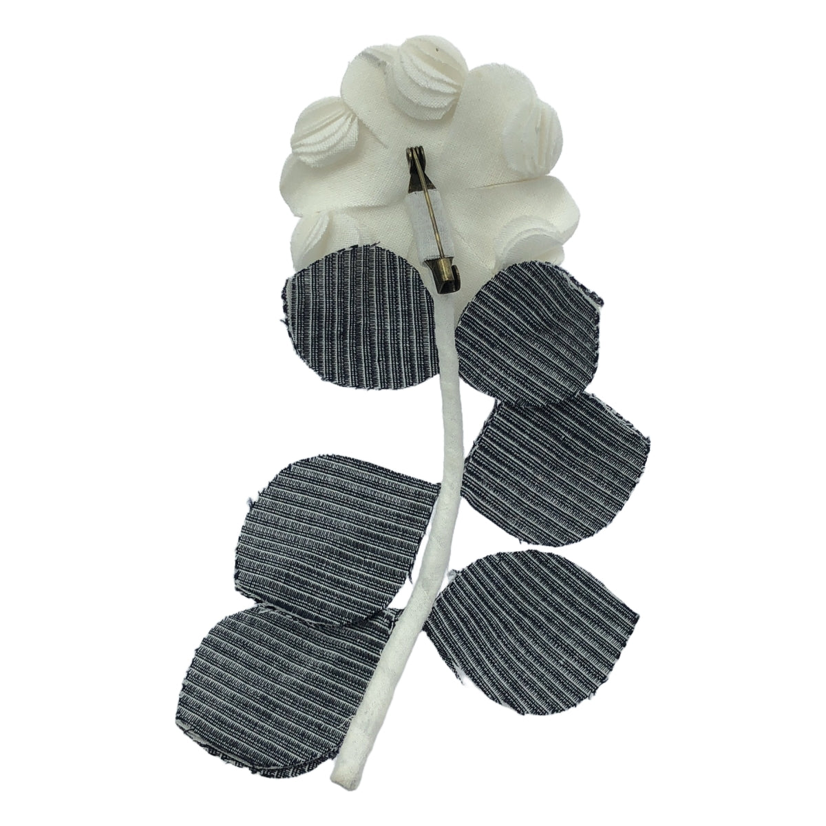 【美品】  mina perhonen / ミナペルホネン | 2019SS | canon カノン フラワー コサージュ | ホワイト