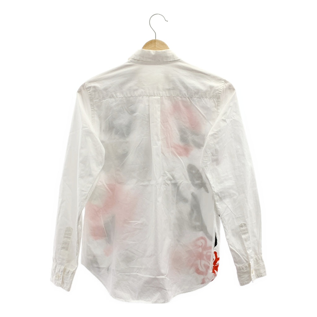 COMME des GARCONS / コムデギャルソン | AD2000 | コットン プリント レギュラーカラー シャツ ブラウス | S | レディース