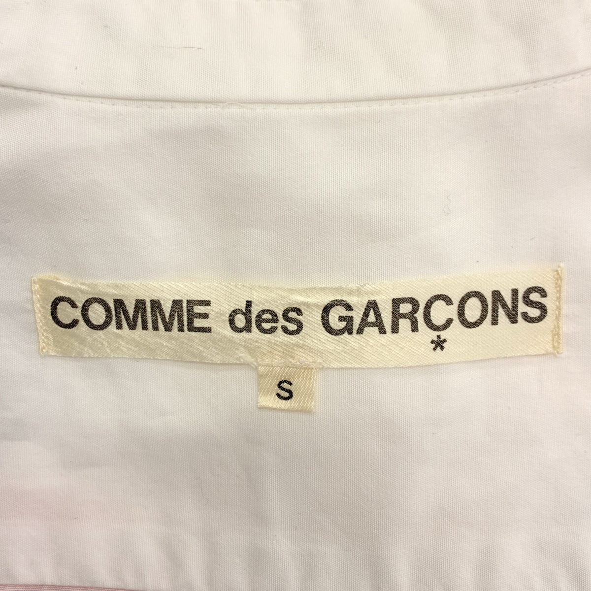 COMME des GARCONS / コムデギャルソン | AD2000 | コットン プリント レギュラーカラー シャツ ブラウス | S | レディース