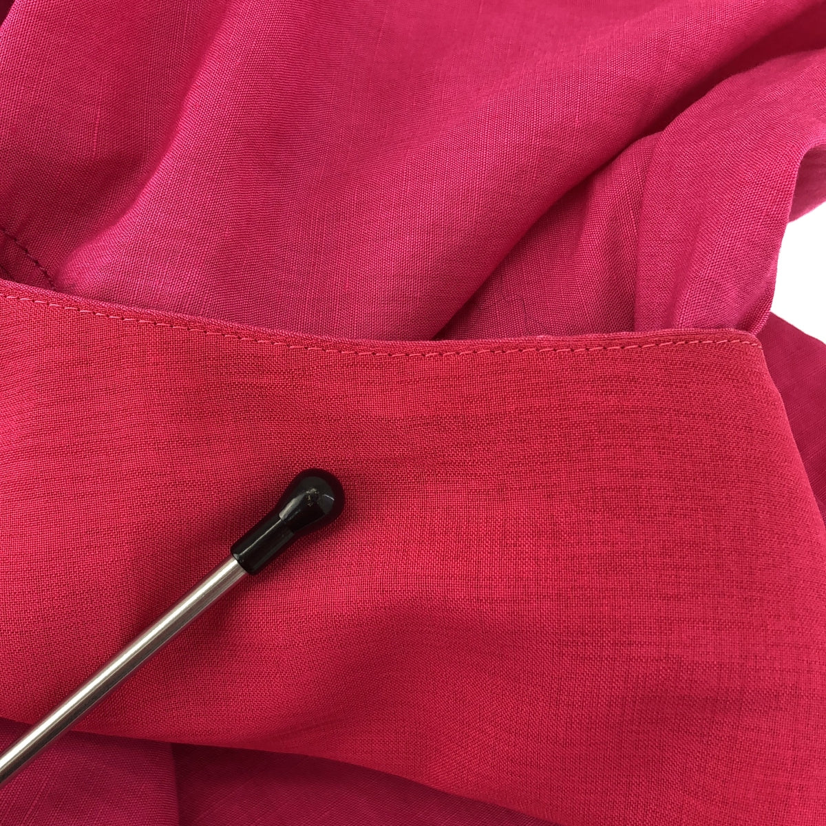 Tomorrowland BALLSEY / トゥモローランドボールジー | 2023SS | リネン コットン ムーブ ウエストタック ワンピース | 34 | ピンク | レディース