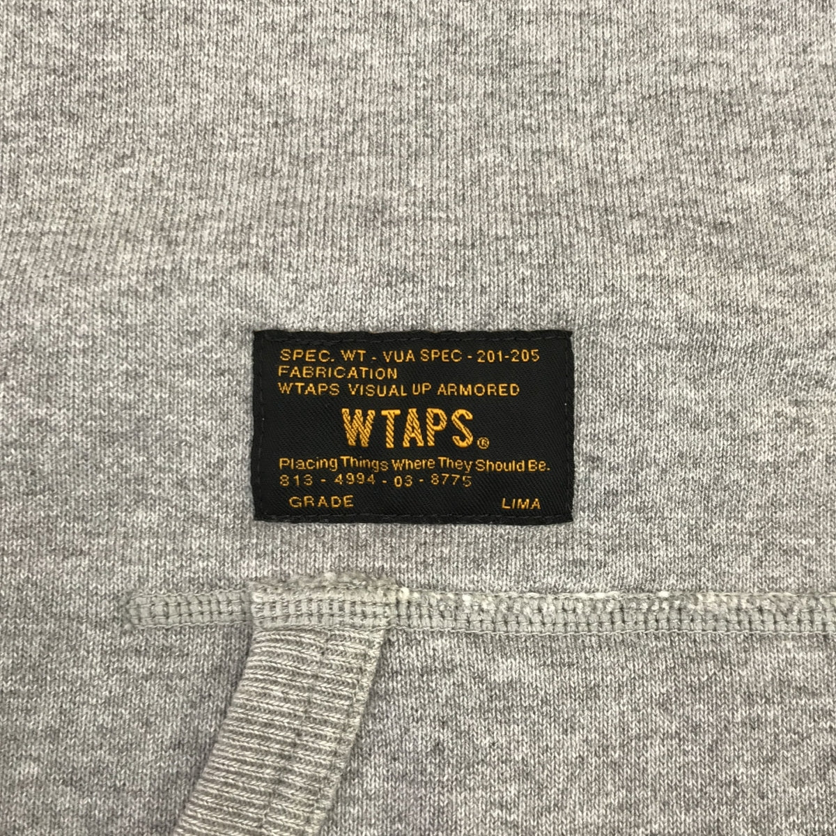 WTAPS / 더블 탭 | 로고 스웨트 풀오버 후디 | 3 | 남성