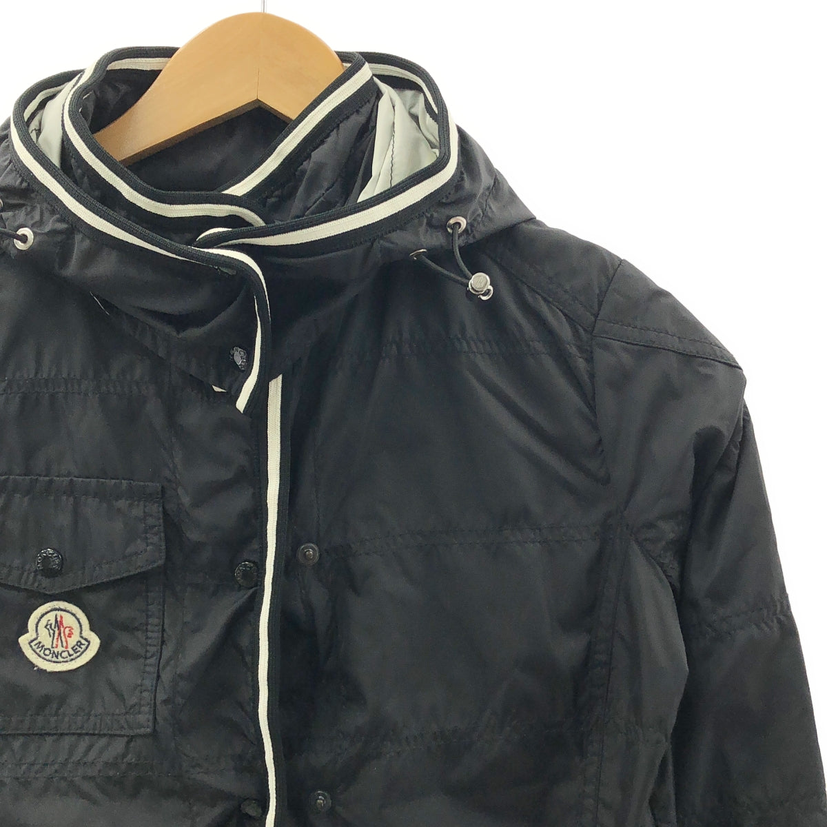 MONCLER / モンクレール | LOBELIA ロベリア ナイロン フーデッドジャケット | 0 | レディース