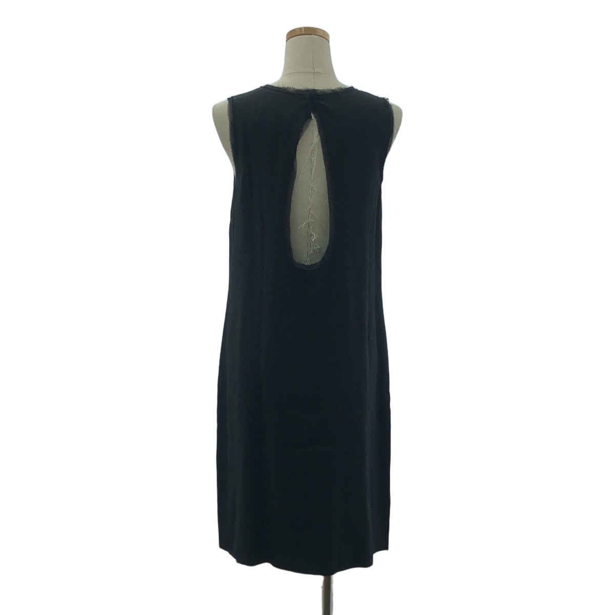 Maison Margiela |人造絲羊毛後背開襟無袖連身裙 |尺寸 38 |女性的