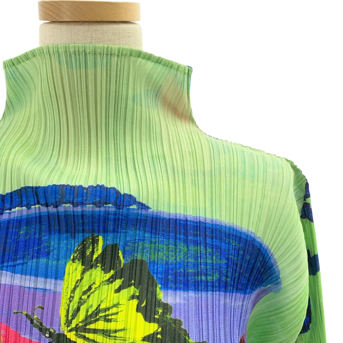 PLEATS PLEASE ISSEY MIYAKE / プリーツプリーズイッセイミヤケ | ×Nathalie Lete ナタリーレテ / グラフィック ハイネック カットソー | 3 | レディース