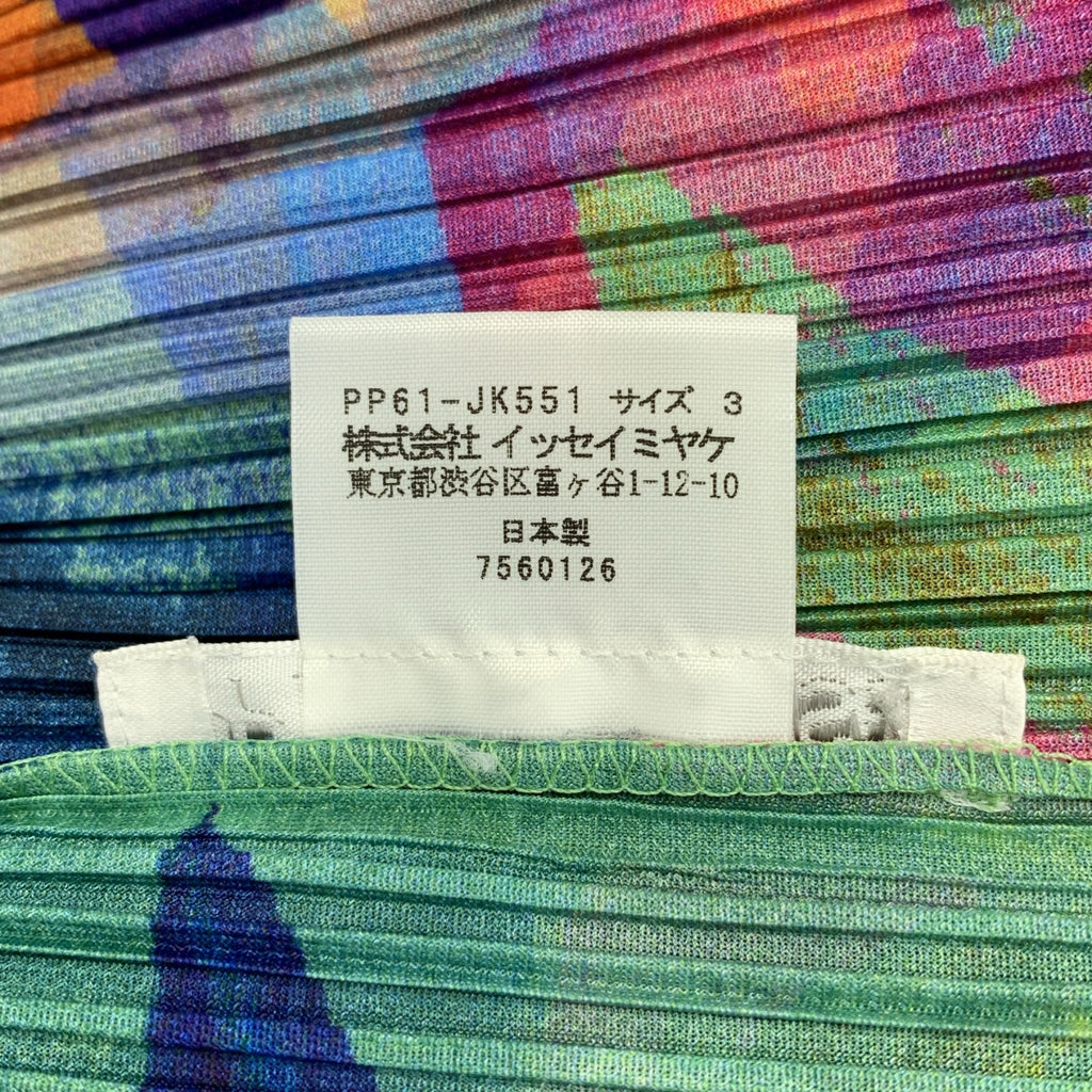 PLEATS PLEASE ISSEY MIYAKE / プリーツプリーズイッセイミヤケ | ×Nathalie Lete ナタリーレテ / グラフィック ハイネック カットソー | 3 | レディース