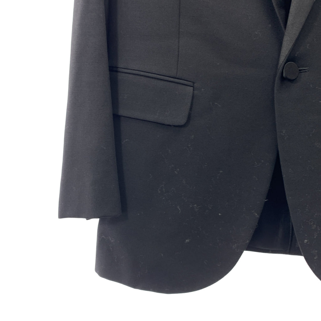 SAINT LAURENT / サンローラン | ウール ラペル切替 スモーキング ジャケット | 34 | レディース