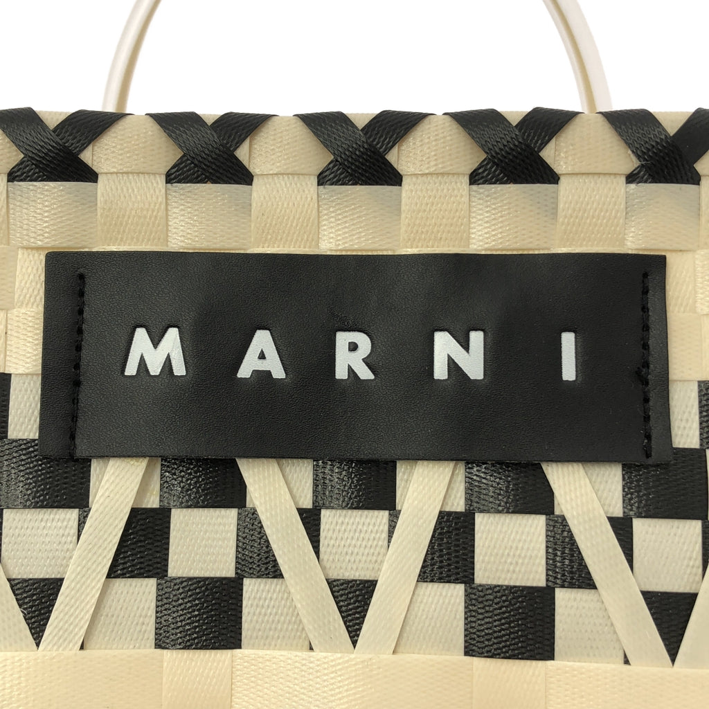 MARNI | 格紋籃標誌手提包 |