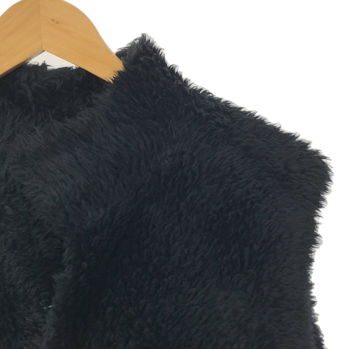 walenode / Wellnode | 2023AW | Royal Baby Alpaca Fur Vest | 1 | Black | Men's