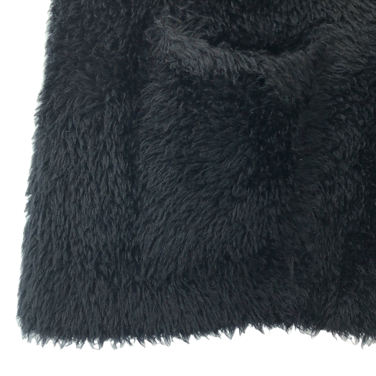 walenode / Wellnode | 2023AW | Royal Baby Alpaca Fur Vest | 1 | Black | Men's