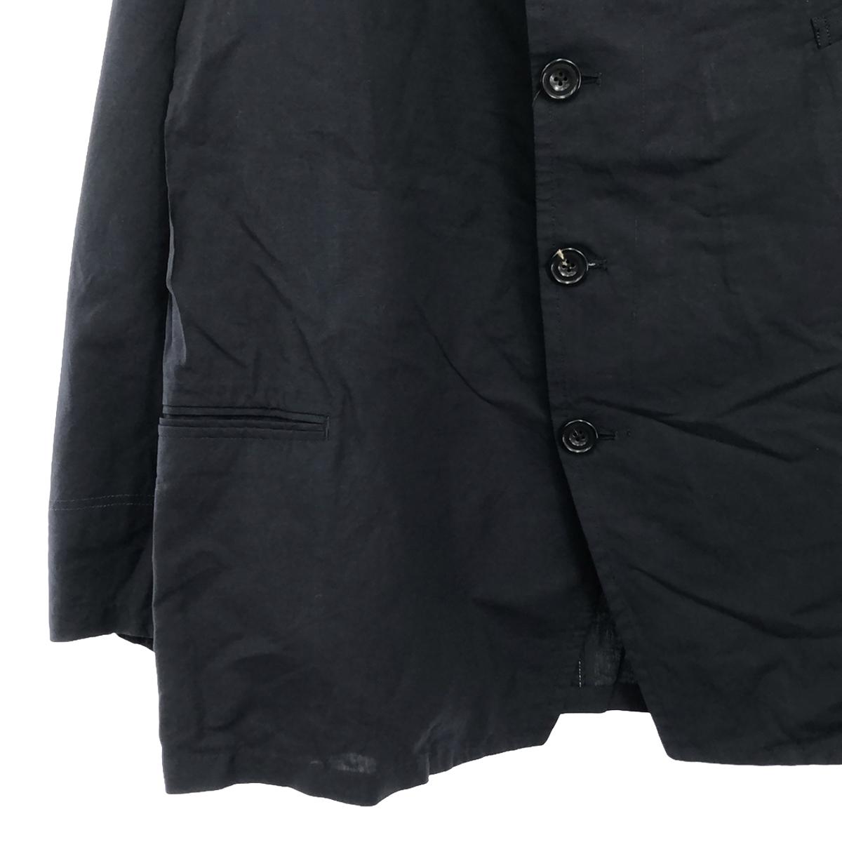 [New] AUBERGE | 2024SS | ATGET Cotton Linen Sack Coat Jacket | 44 | Navy | Men's