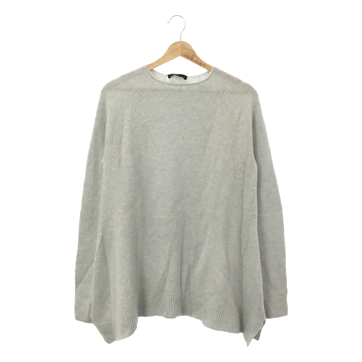 THE ROW | Cashmere Silk Crew Neck Knit | S | Light Blue | Women's