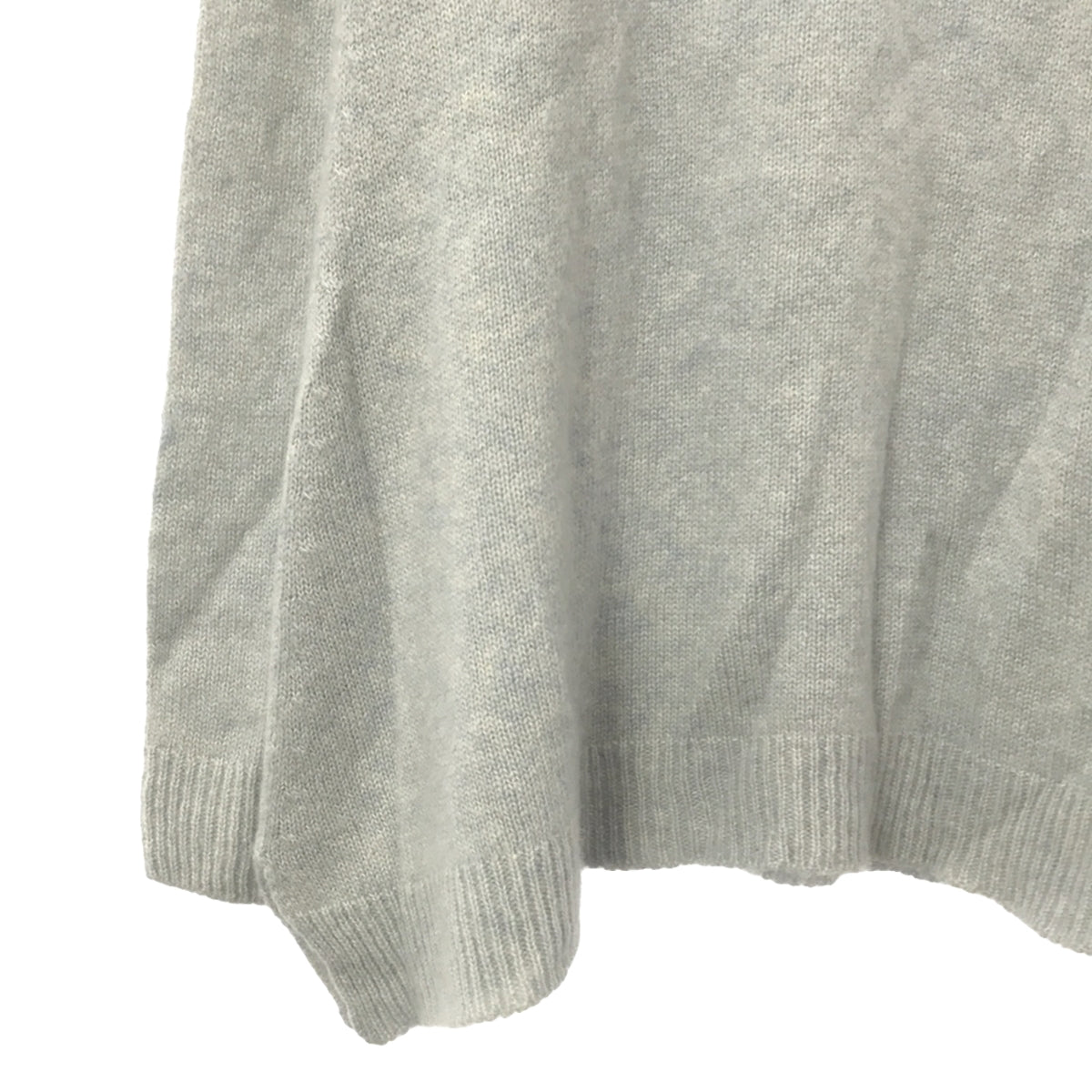 THE ROW | Cashmere Silk Crew Neck Knit | S | Light Blue | Women's