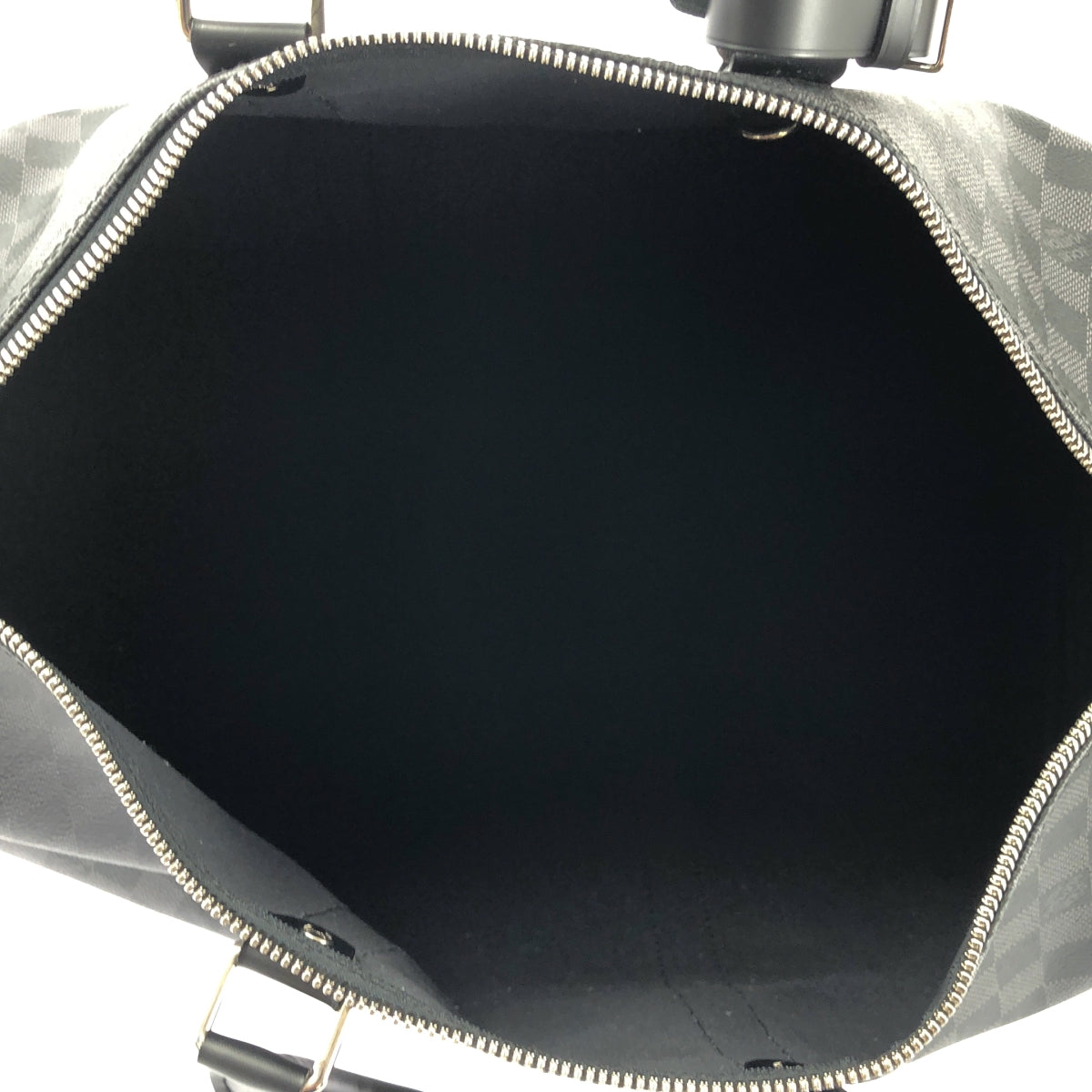 【美品】  Louis Vuitton / ルイヴィトン | N41418 キーポルバンドリエール45 ダミエ グラフィット ボストンバッグ | ブラック | メンズ