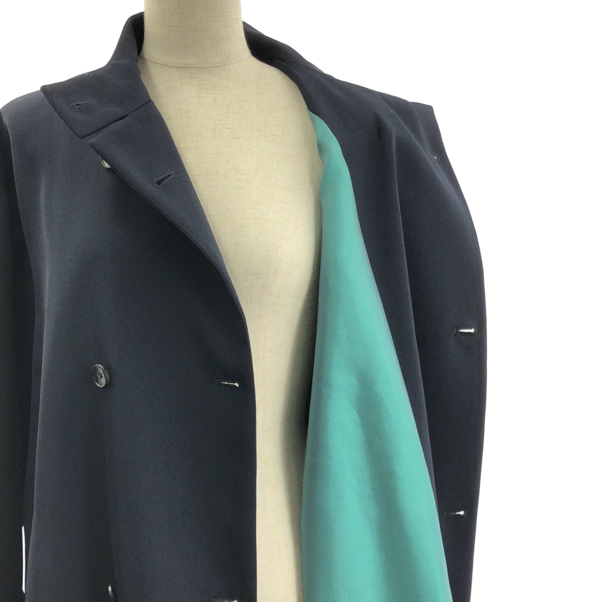 TOMORROWLAND collection / トゥモローランドコレクション | カバートクロス スタンドカラー コート | 34 | レディース