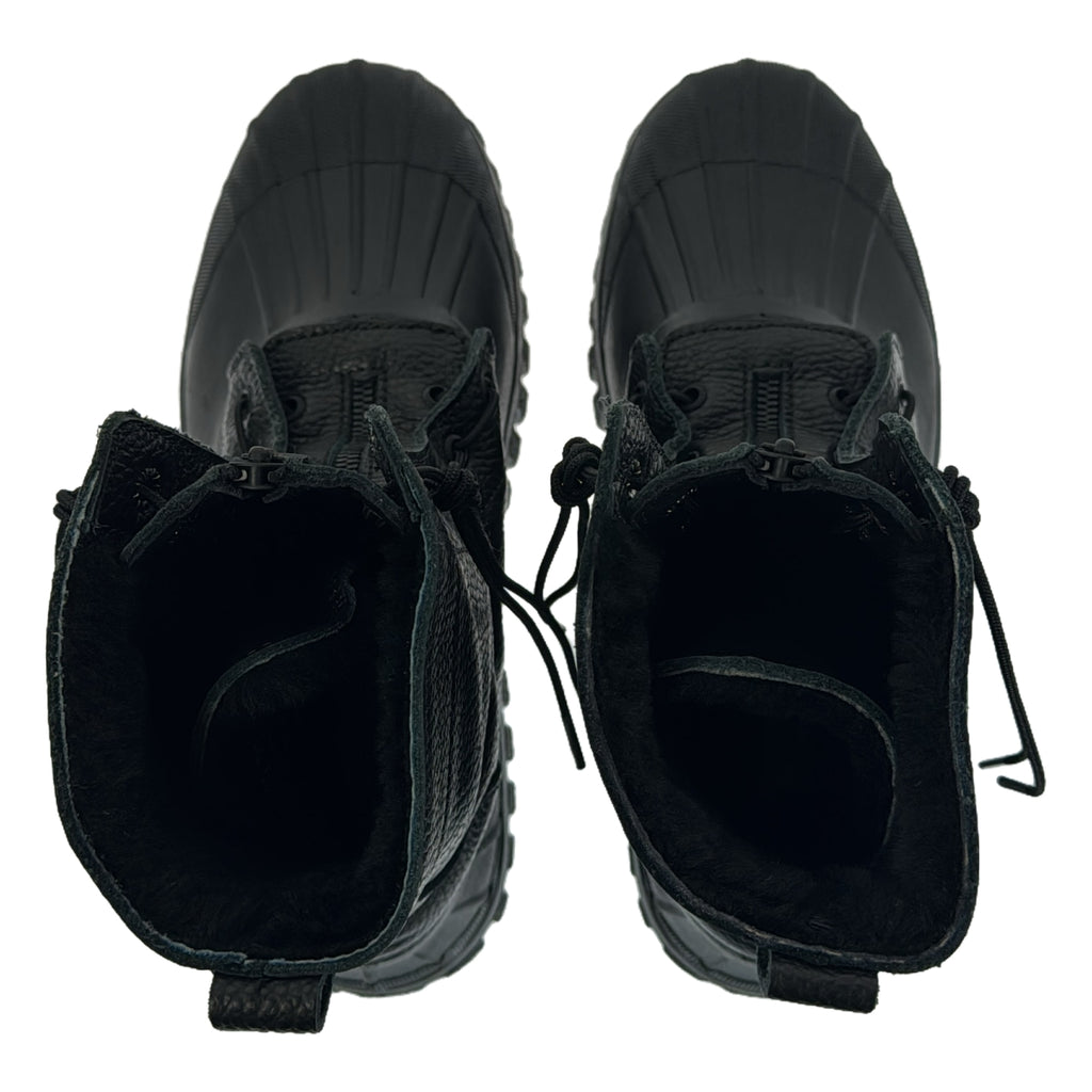 nonnative / ノンネイティブ | Worker Zip Duck Boots Cow Leather With Rubber Sole ダックブーツ | 39 | ブラック | レディース
