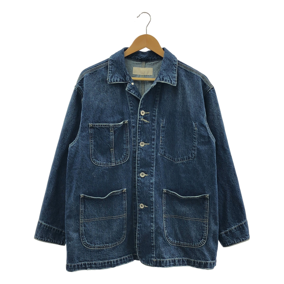 Plage / 플라주 | 2025SS | coverall / 데님 커버 올 재킷 | 36 | 여성