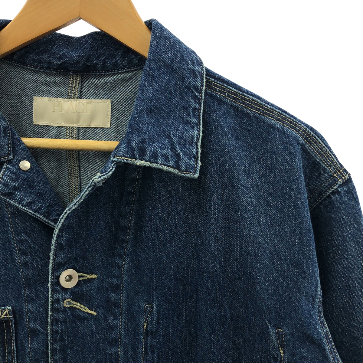 Plage / 플라주 | 2025SS | coverall / 데님 커버 올 재킷 | 36 | 여성