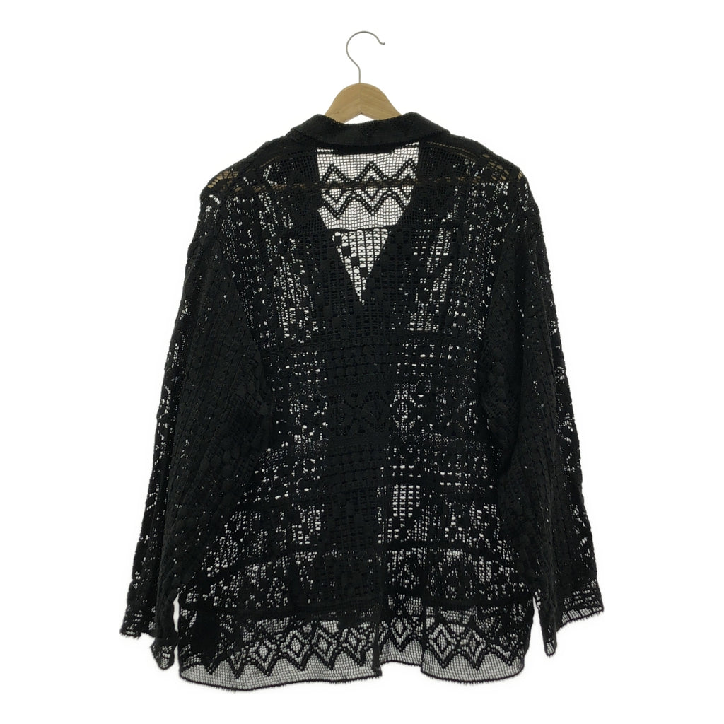 Framework / フレームワーク | 2024SS | アンティークレースオープンカラーシャツ | F | レディース