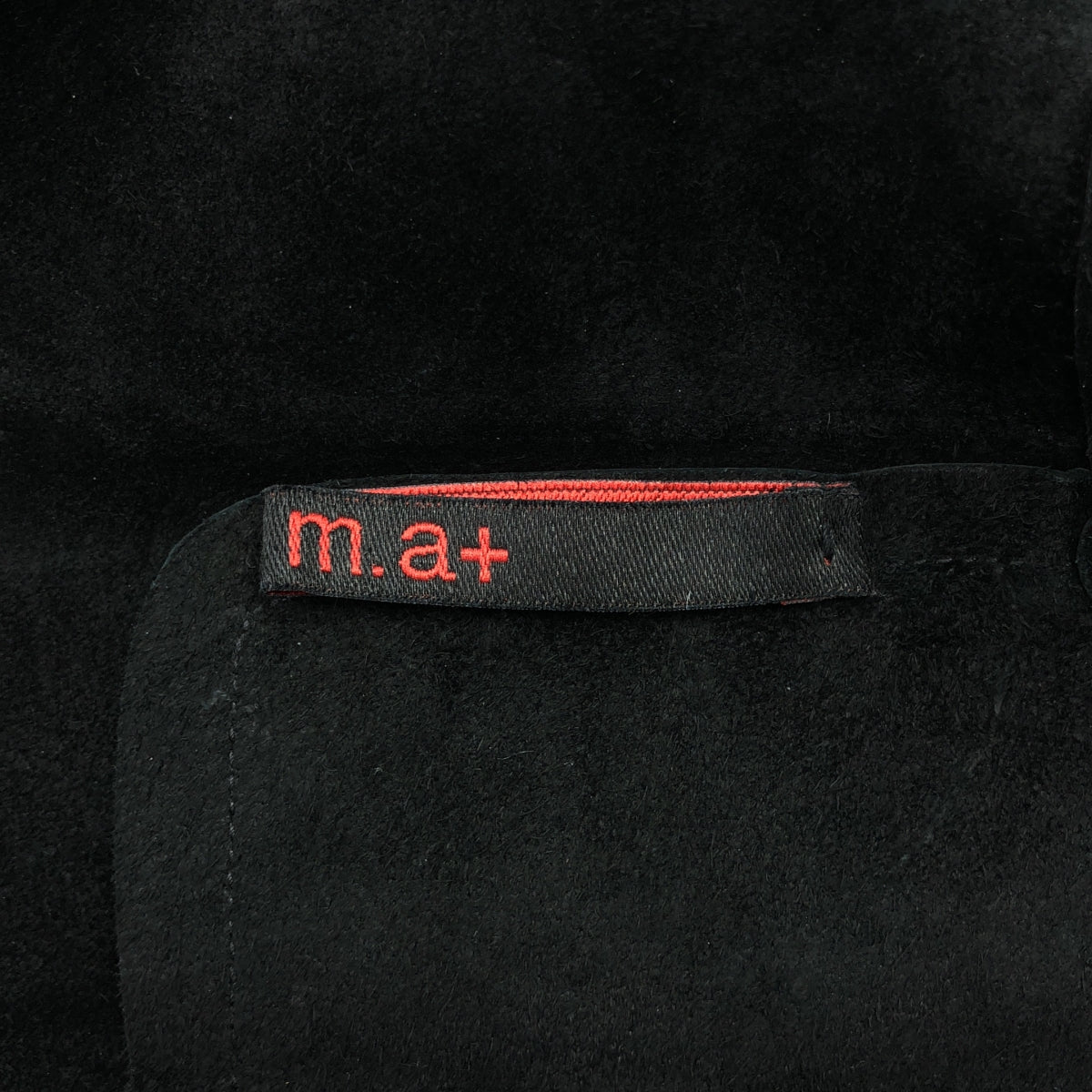 m.a+ / エムエークロス | H252DZ WAXY 1.0 / ZIPPED TALL COLLAR SHIRT カーフレザーシャツ ジャケット | 46 | ブラック | メンズ
