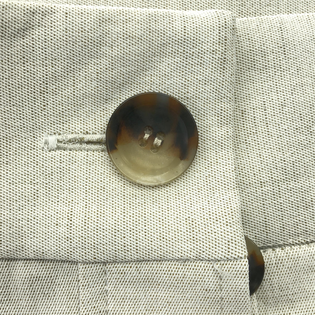 A PUPIL | 棉麻前扣長裙 / 全襯裡 | M | 自然風格 | 女款