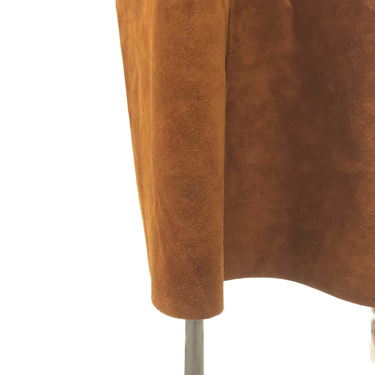 【新品】  NOWOS / ノーウォス | 2021SS | スエードノースリーブワンピース | M | BROWN | レディース