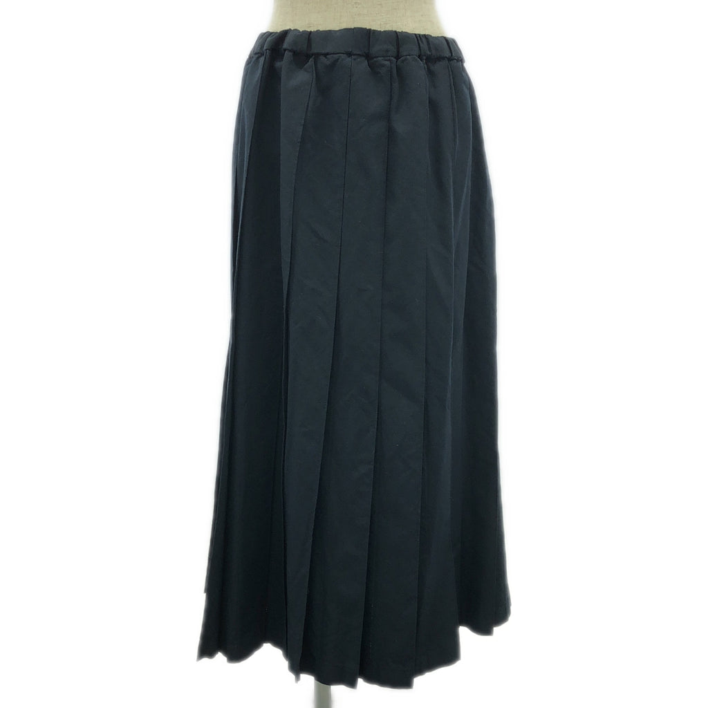 COMME des GARCONS COMME des GARCONS / Comme des |聚酯染色抽繩蓬鬆裙 | S |深海軍藍 |女性的