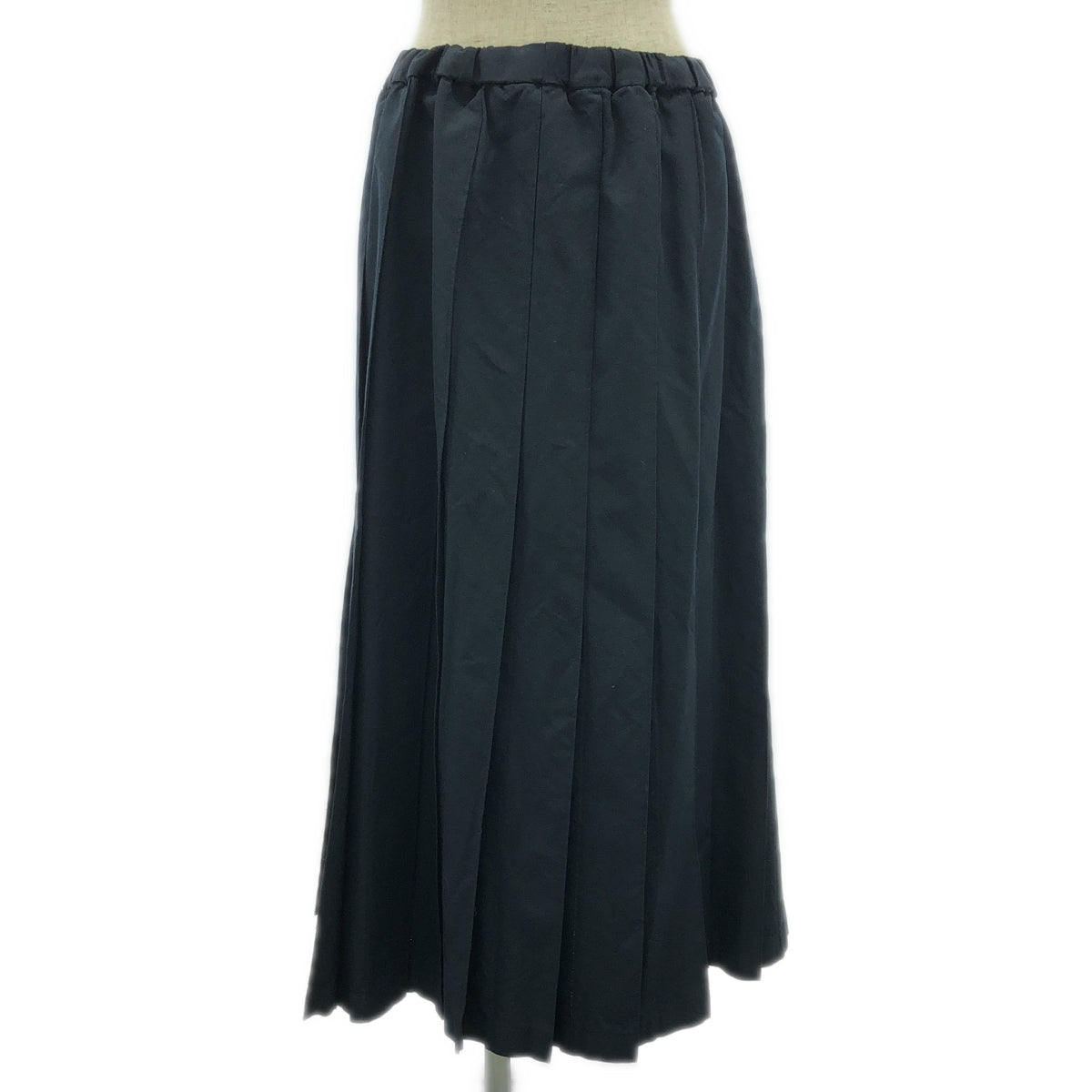 COMME des GARCONS COMME des GARCONS / Comme des |聚酯染色抽繩蓬鬆裙 | S |深海軍藍 |女性的