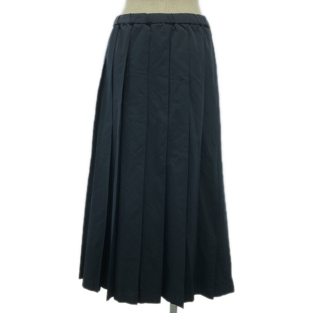 COMME des GARCONS COMME des GARCONS / Comme des |聚酯染色抽繩蓬鬆裙 | S |深海軍藍 |女性的