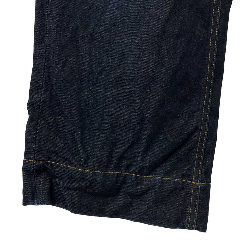 TOD'S / Tod's | x Hender 聯名款 / Hender 聯名款皮革貼片赤耳 Baker 深海軍藍牛仔褲 / 男女通用 | 尺寸 42 | 男款