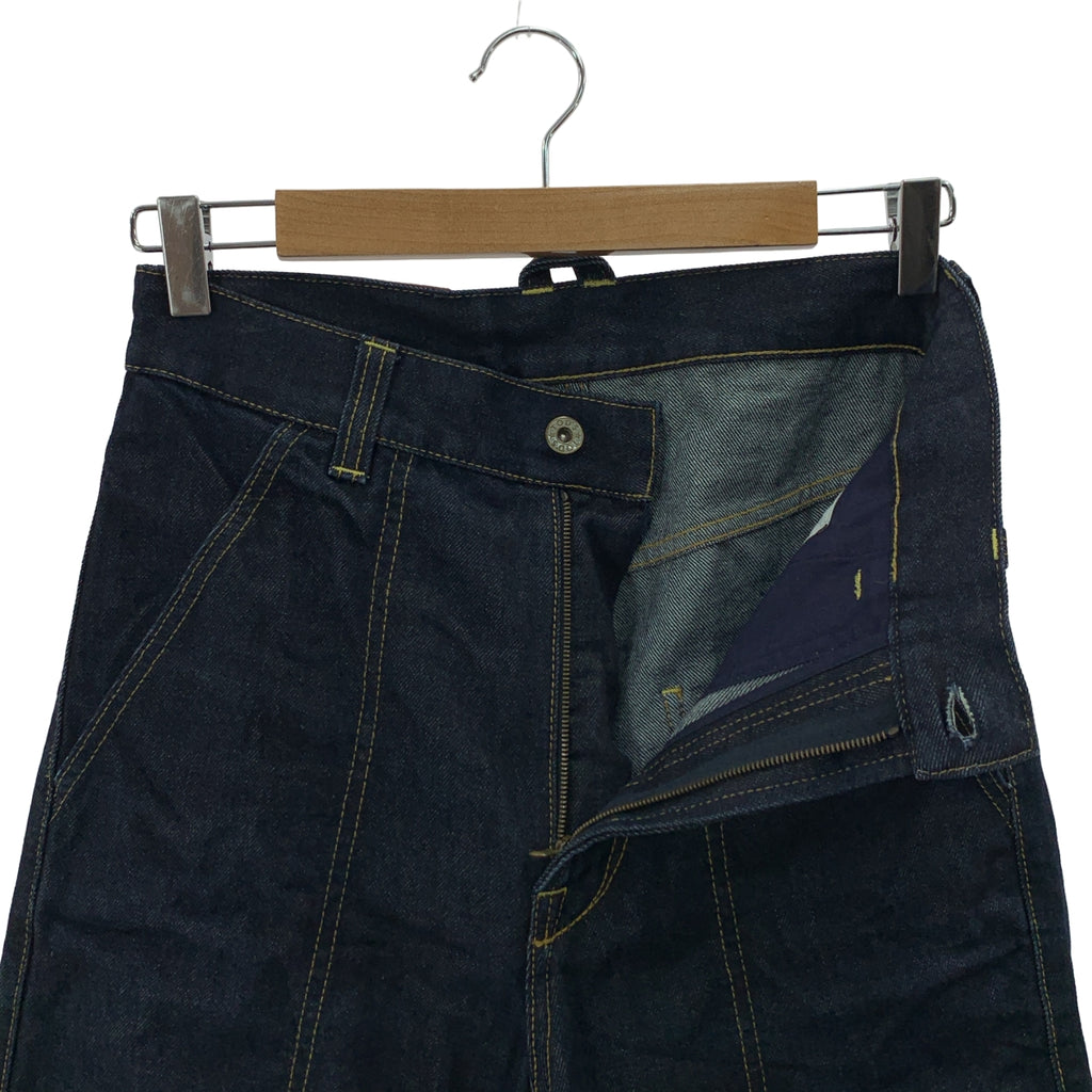 TOD'S / Tod's | x Hender 聯名款 / Hender 聯名款皮革貼片赤耳 Baker 深海軍藍牛仔褲 / 男女通用 | 尺寸 42 | 男款