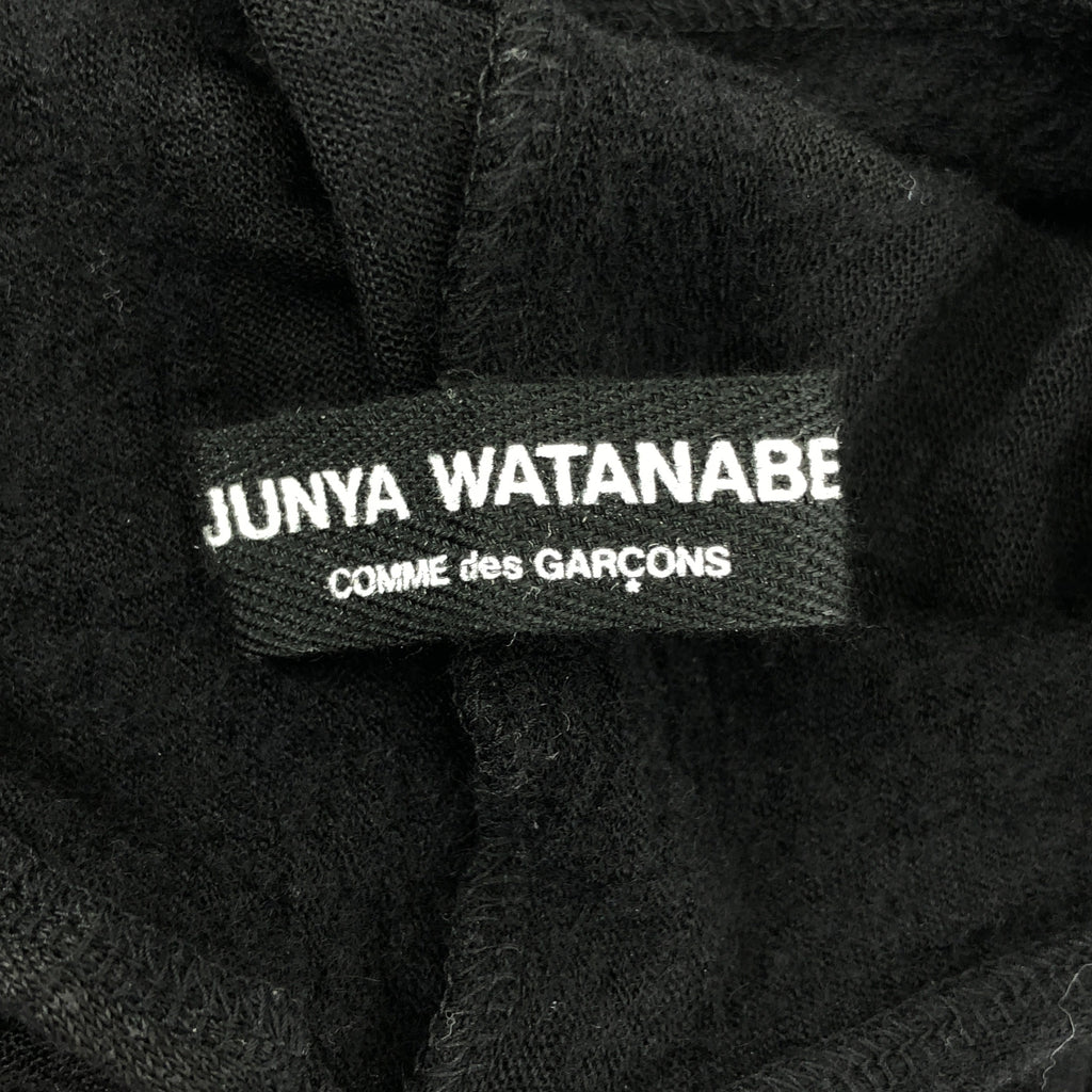 JUNYA WATANABE COMME des GARCONS / 준야 와타나베 | 2003AW | 울 플라워 변형 레이어드 진주 장식 니트 스웨터 |