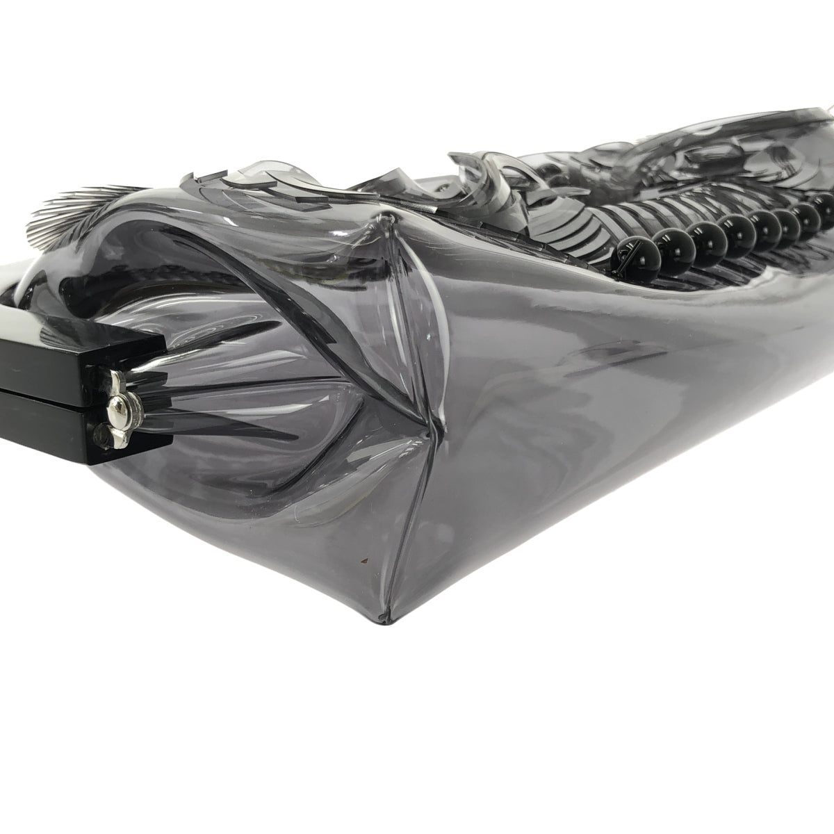 Mame Kurogouchi / マメクロゴウチ | がま口 クリア クラッチ ハンドバッグ |