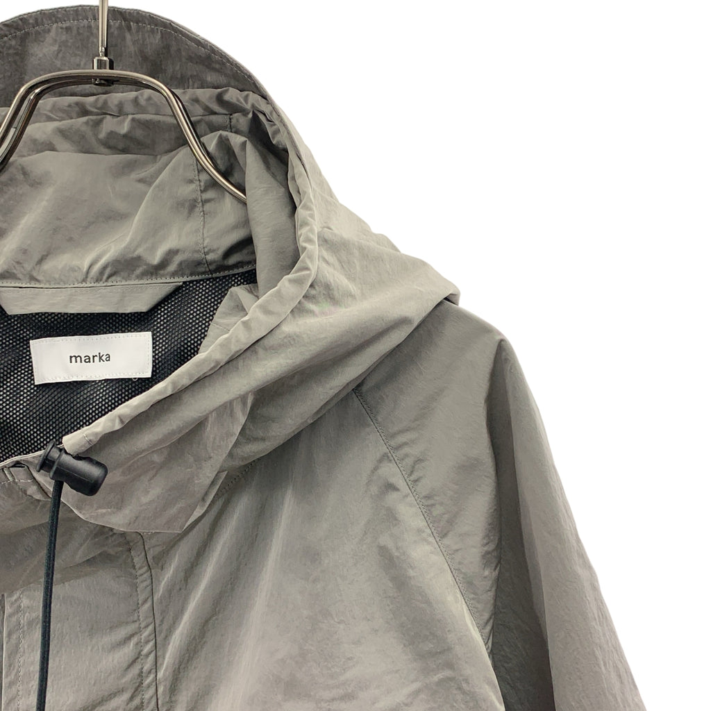 marka / マーカ | 2026SS | FIELD PARKA -RECYCLED NYLON CHAMBRAY TAFFETA リサイクル ナイロン フィールドパーカー | 2 | メンズ