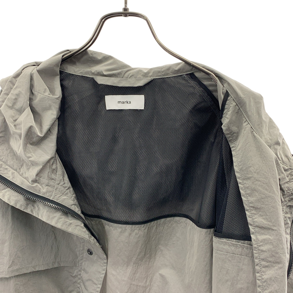 marka / マーカ | 2026SS | FIELD PARKA -RECYCLED NYLON CHAMBRAY TAFFETA リサイクル ナイロン フィールドパーカー | 2 | メンズ