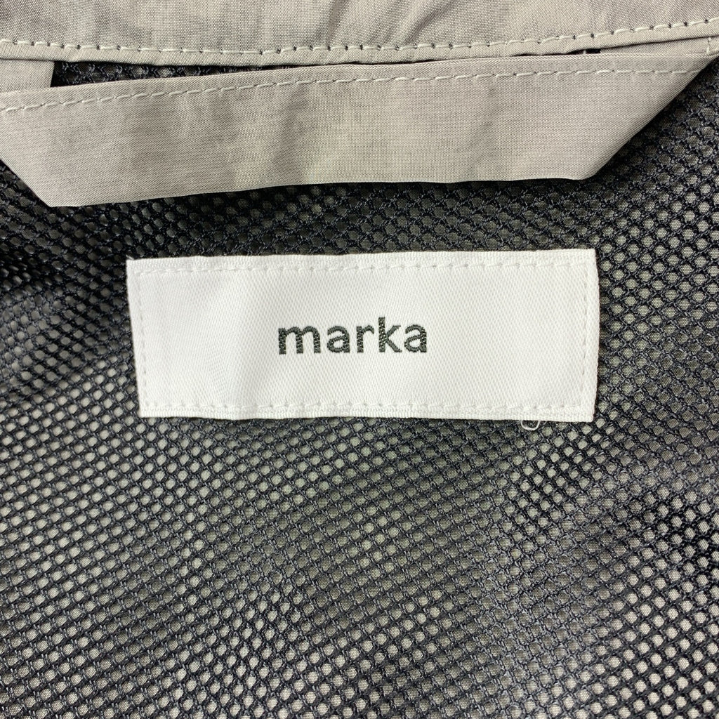 marka / マーカ | 2026SS | FIELD PARKA -RECYCLED NYLON CHAMBRAY TAFFETA リサイクル ナイロン フィールドパーカー | 2 | メンズ