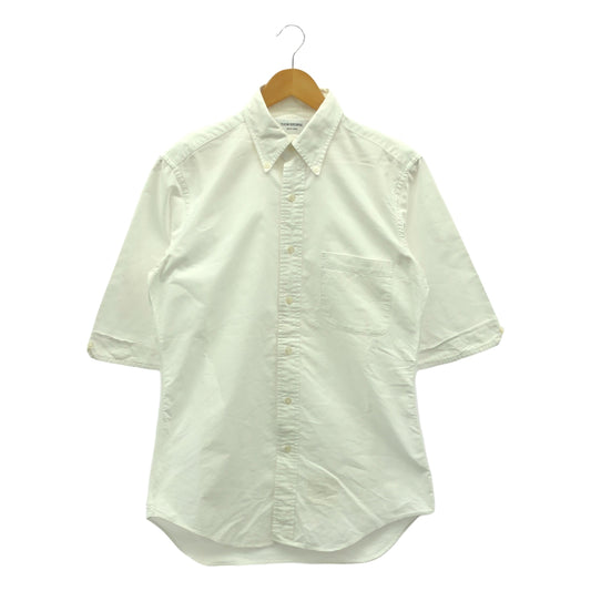 THOM BROWNE | Half-sleeve Oxford Button-down Shirt | 2 | Men's