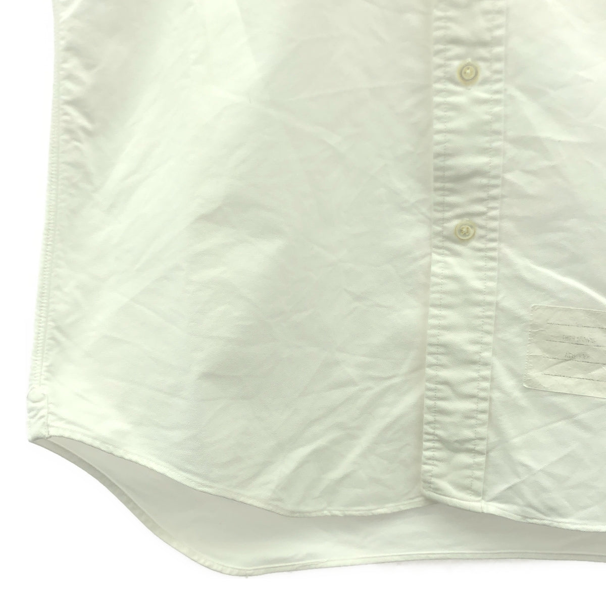 THOM BROWNE | Half-sleeve Oxford Button-down Shirt | 2 | Men's