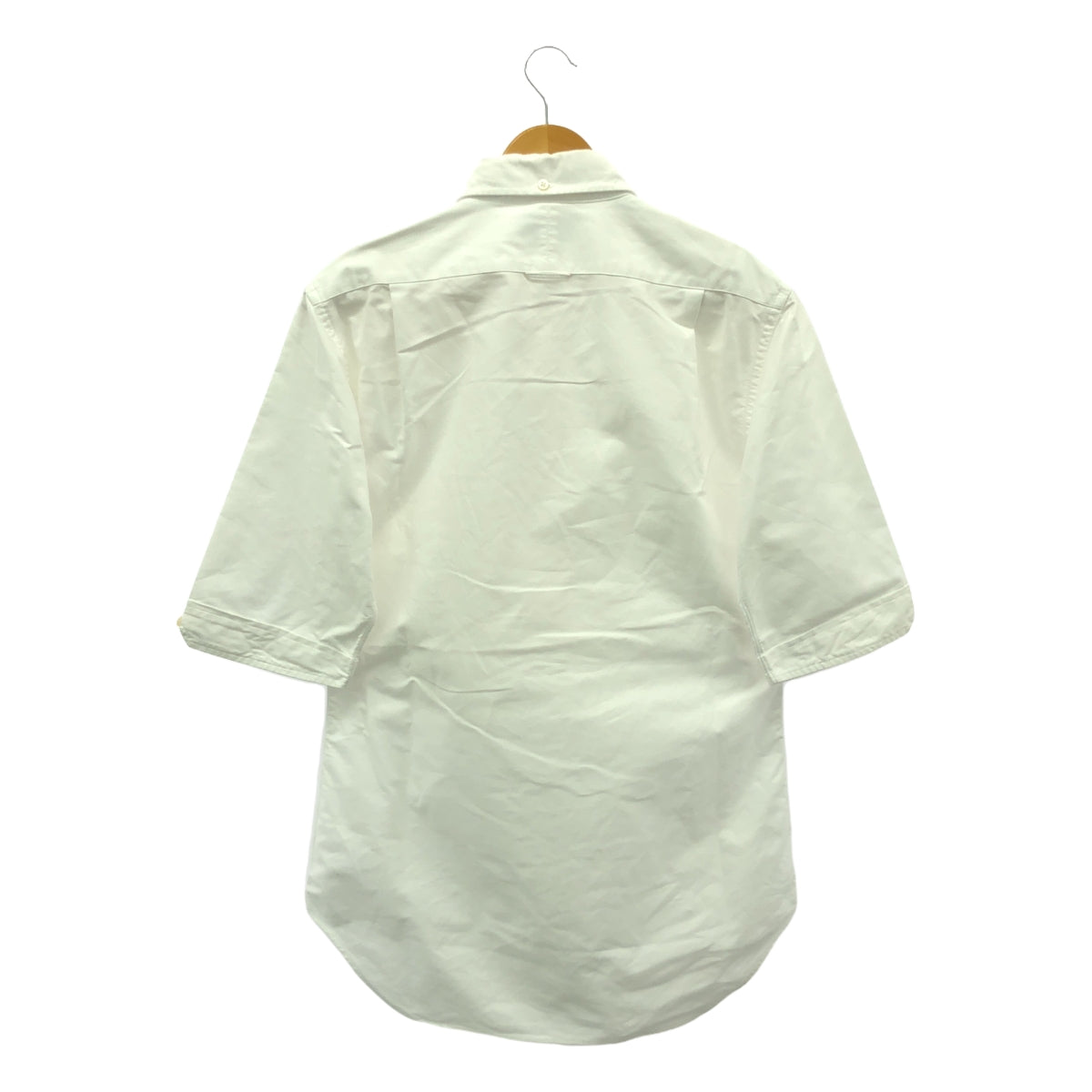 THOM BROWNE | Half-sleeve Oxford Button-down Shirt | 2 | Men's