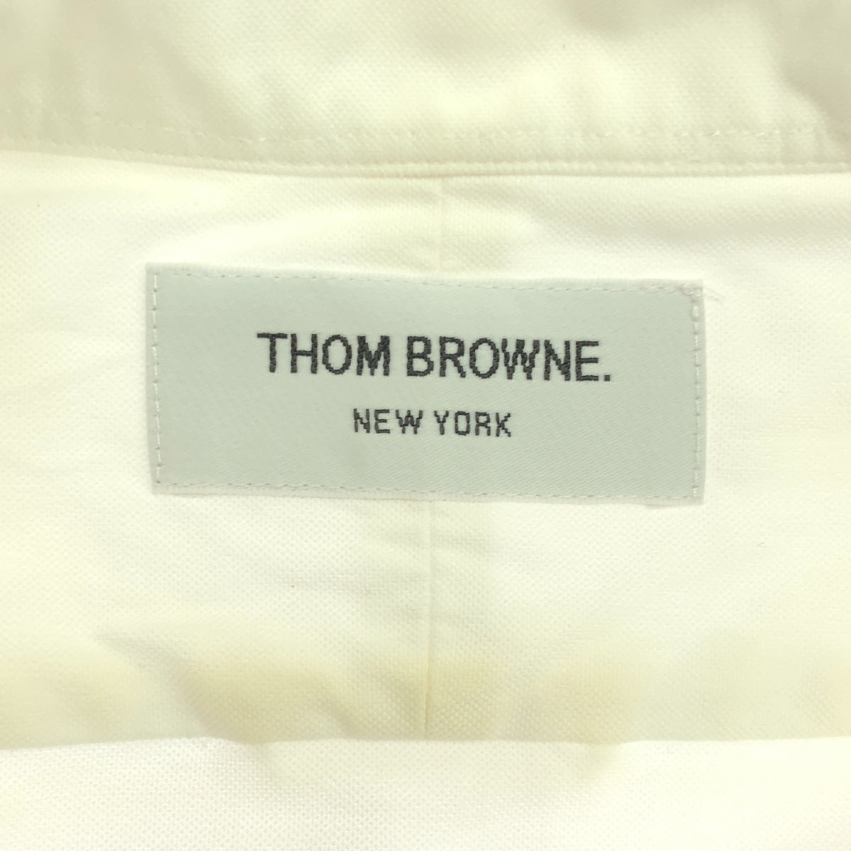 THOM BROWNE / トムブラウン | ハーフスリーブ オックスフォード ボタンダウン シャツ | 2 | メンズ