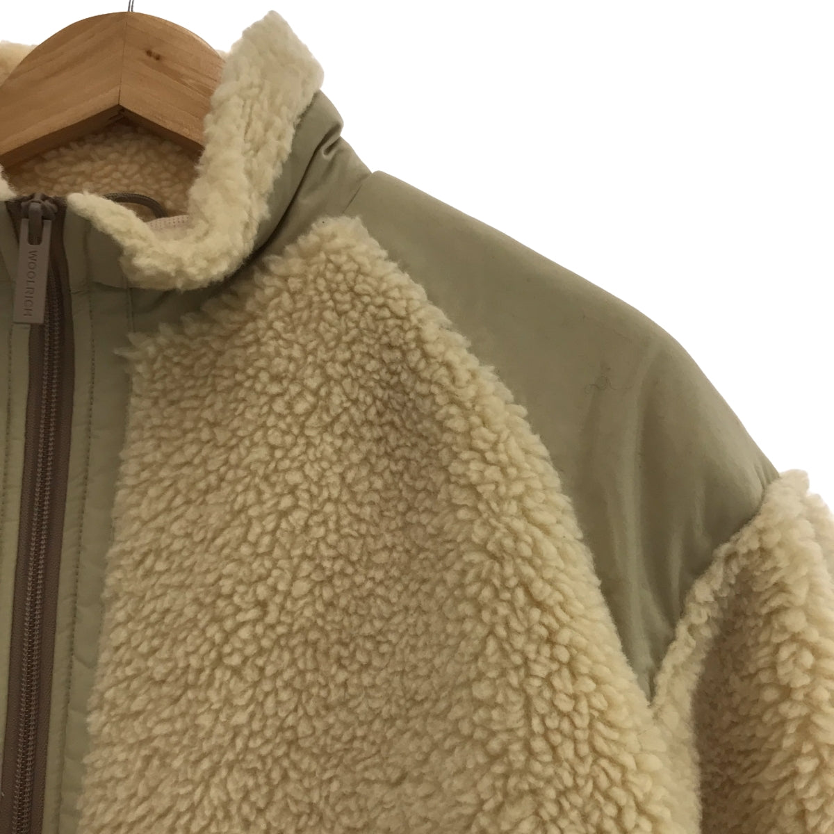 Plage / Plage | 2022AW | [WOOLRICH] Special order NEW TERRA PILE FLEECE jacket | M | Beige | Women's