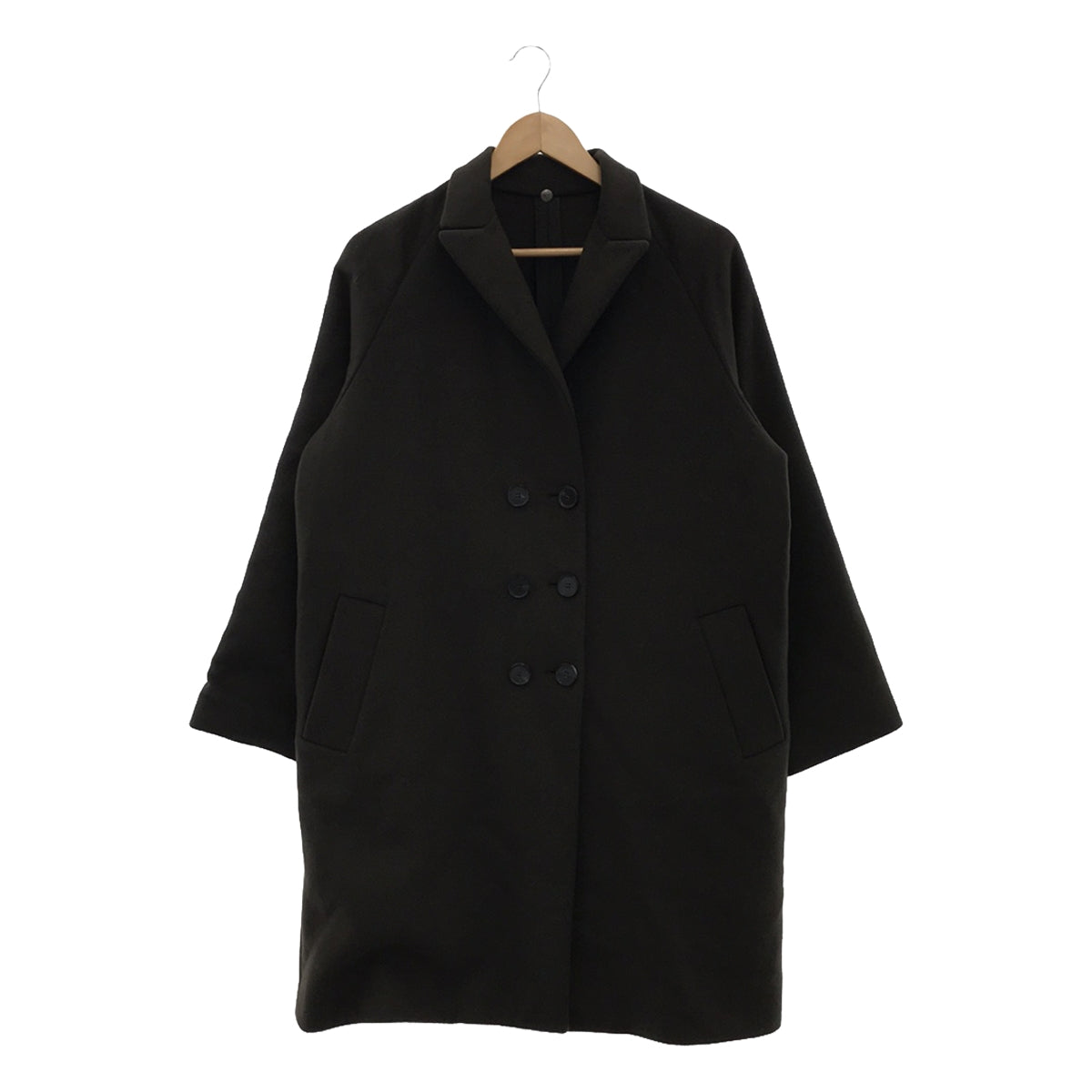 [品相良好] N_8 / Enneotto |羊絨混紡大衣 |布朗 |女性的