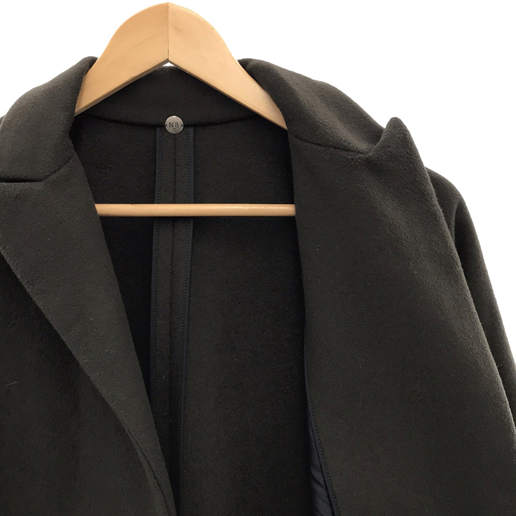 [品相良好] N_8 / Enneotto |羊絨混紡大衣 |布朗 |女性的