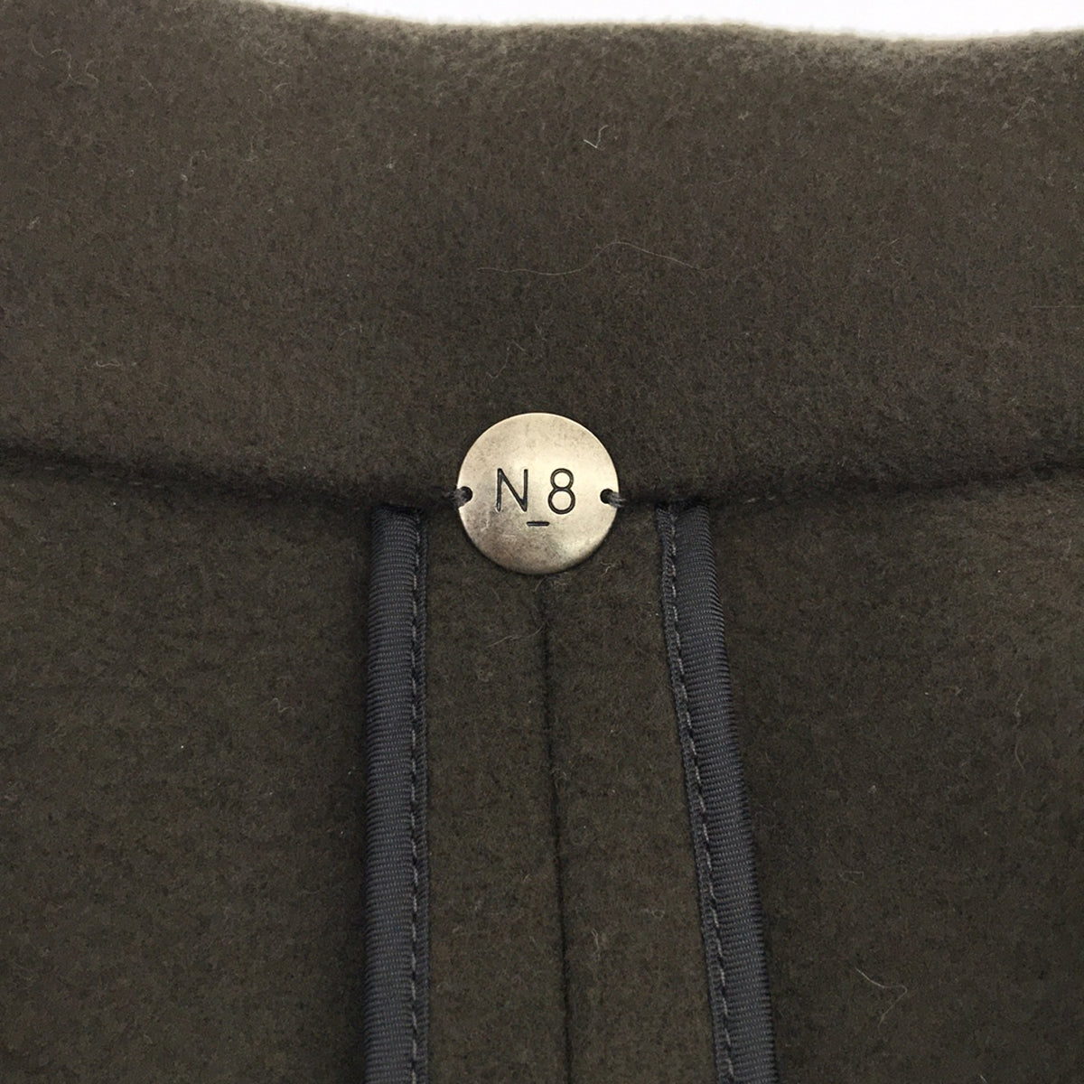 [品相良好] N_8 / Enneotto |羊絨混紡大衣 |布朗 |女性的