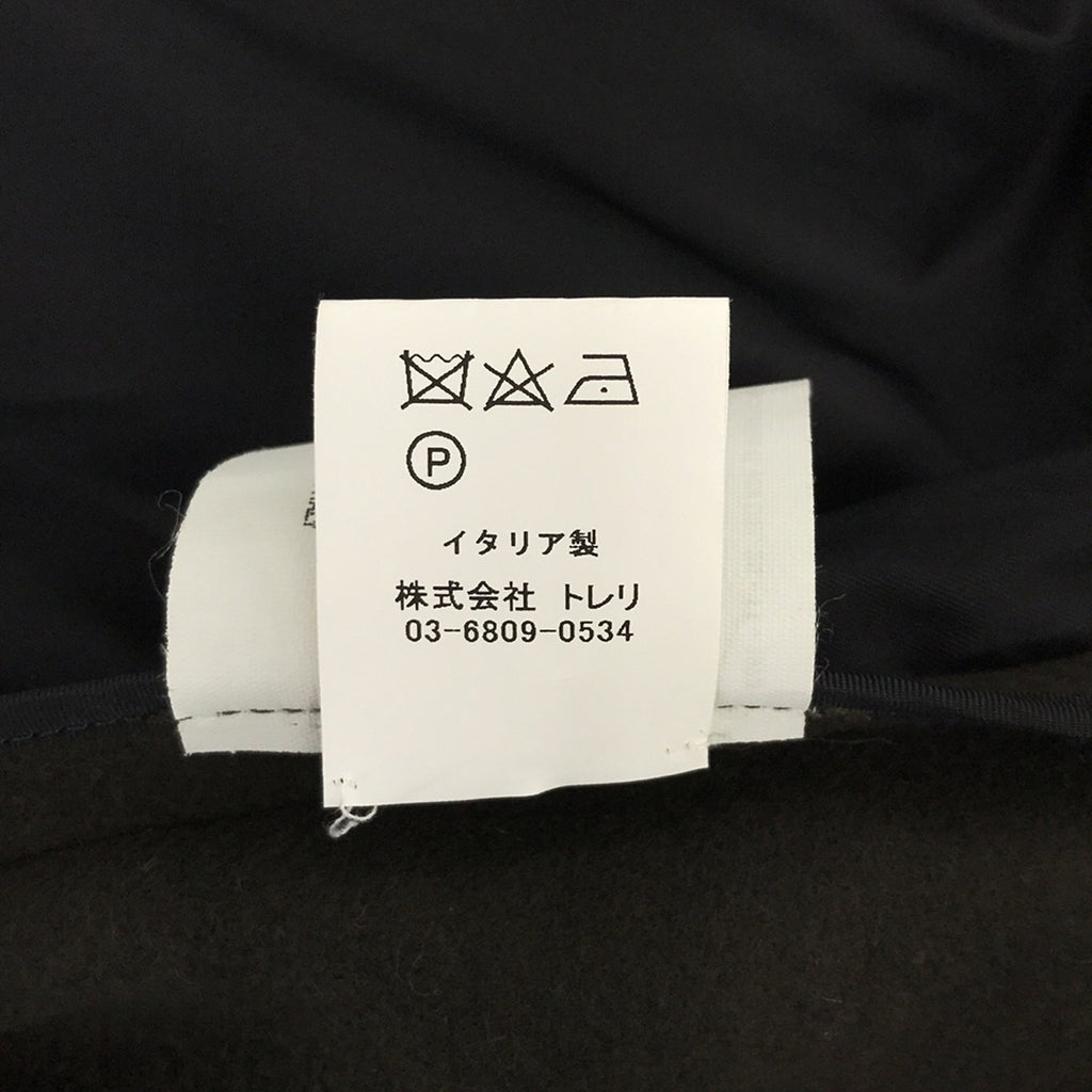 [品相良好] N_8 / Enneotto |羊絨混紡大衣 |布朗 |女性的