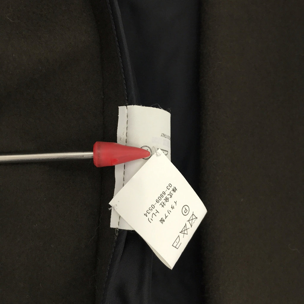 [品相良好] N_8 / Enneotto |羊絨混紡大衣 |布朗 |女性的